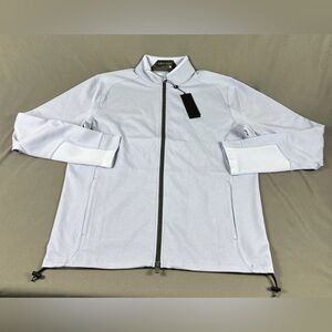 Greyson Golf Jacket Sequoia Large Heron Blue Polyamide Cotton Spandex